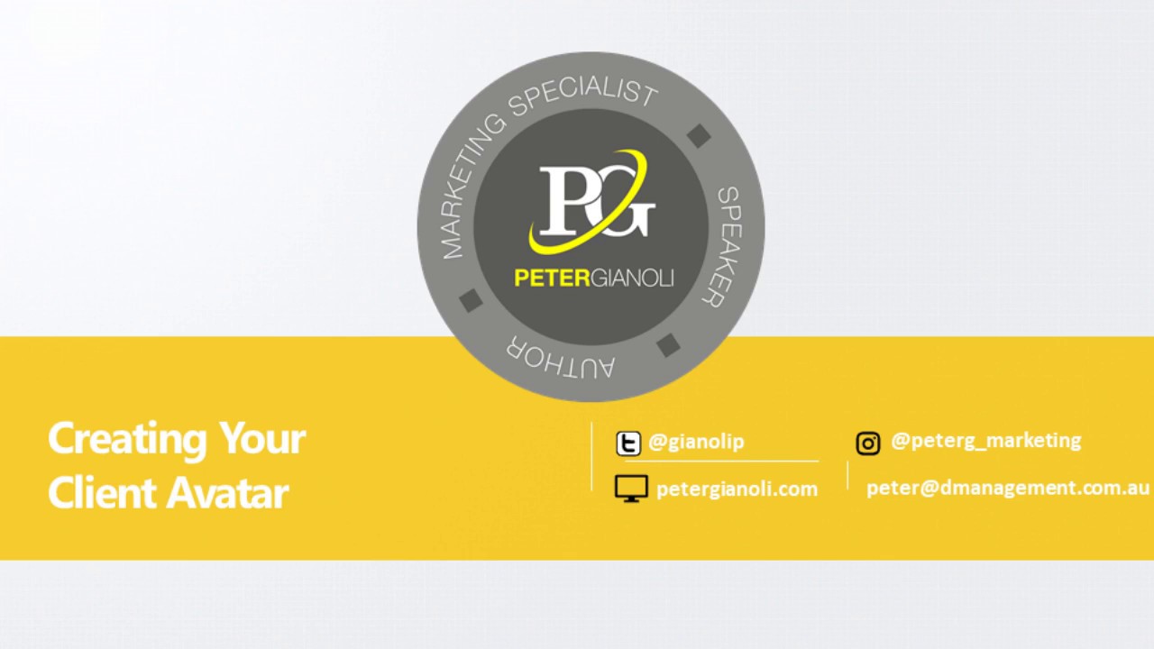 Developing Your Potential Client Avatar